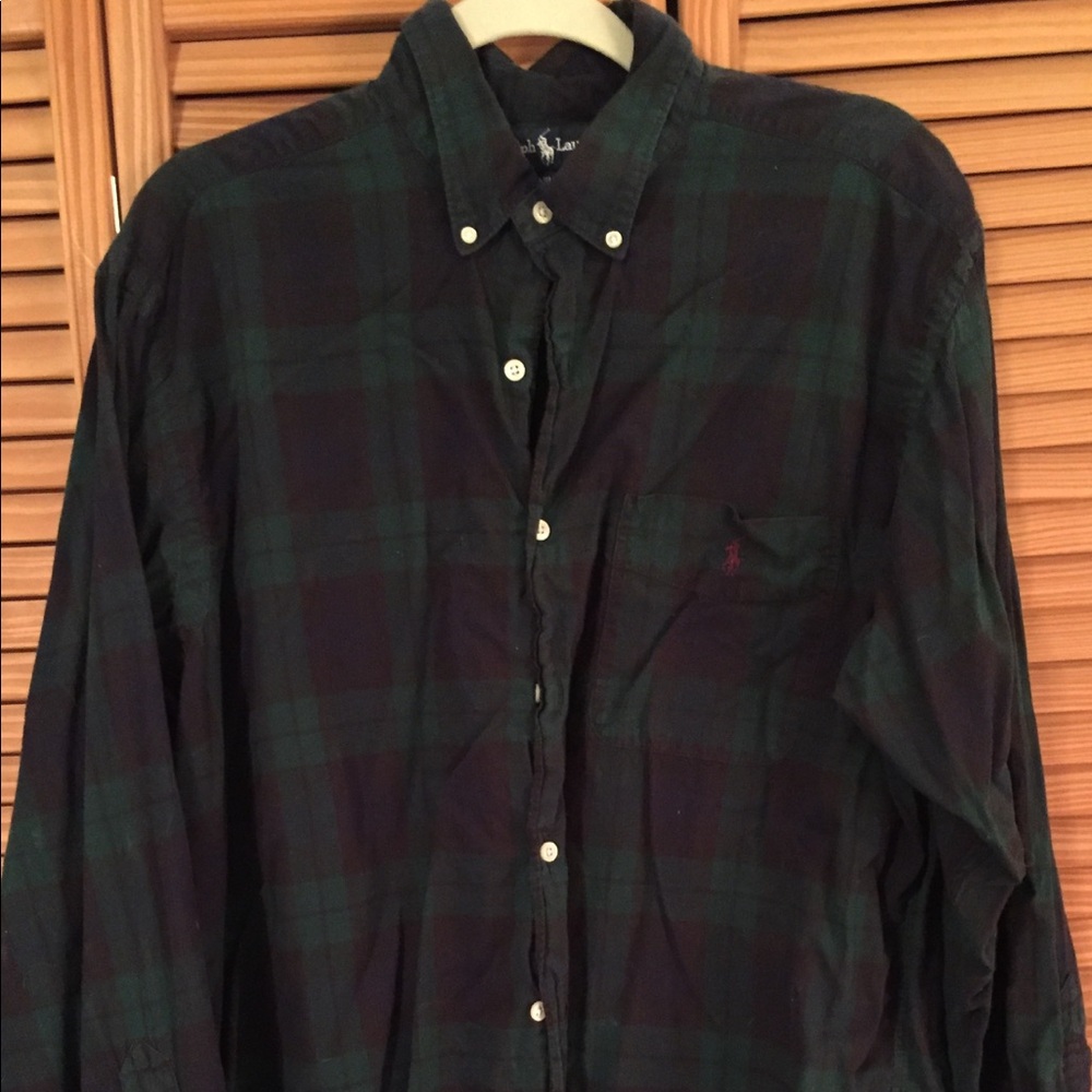 Ralph Lauren Plaid Button Down